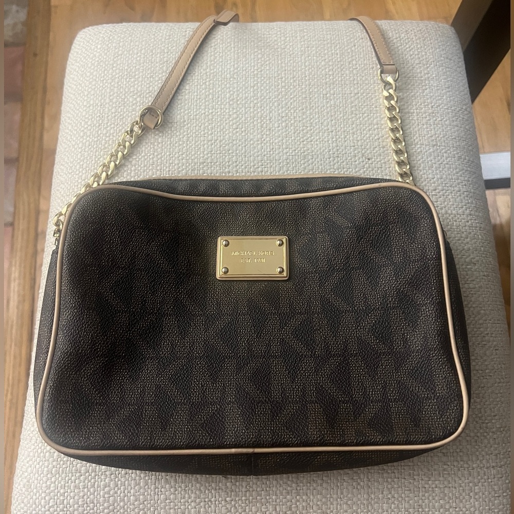 Michael Kors Shoulder Monogram Handbag
